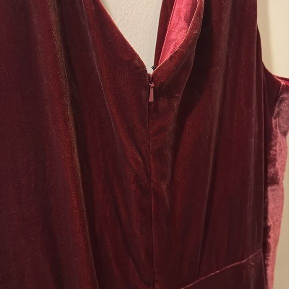 Revelry velvet Maxi Dress - size 12 - bridesmaid dress - Dawson - Vneck - Picture 6 of 8